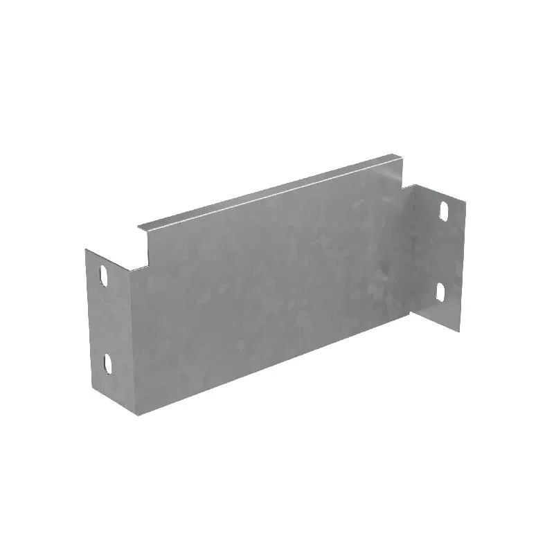 Переходник для лотка упрощенный левый 100х80 сталь 1мм "ПЛЮС" PDLplus80-100 HD КМ PL1763 СИСТЕМА КМ