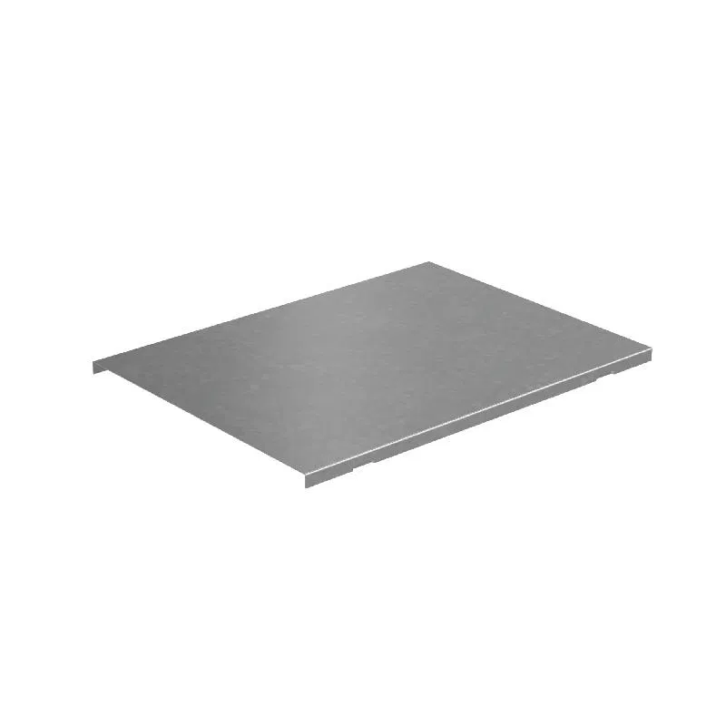 T-shaped branch cover. vertical. adapter with 90deg track turn. 400-300 steel 0.8mm "PLUS" (bottom part is smaller than original) KTDPSplus90-400-300 KM PL4209 KM SYSTEM