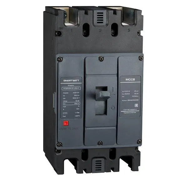 Выключатель автоматический в литом корпусе PDE HCB315F-DC-280/3 280А 3P 25кА SmartWatt 4512020500081