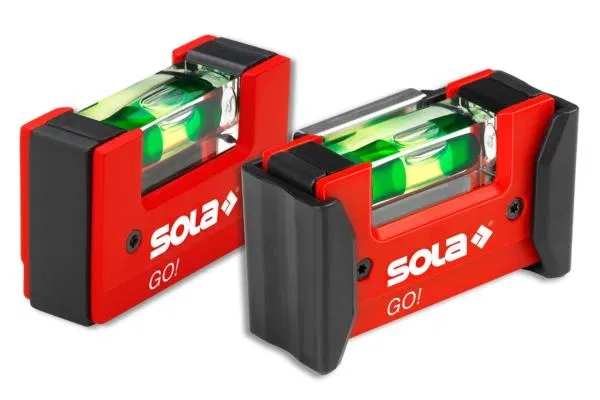 Уровень компактный GO! 1 глазок точн. 0.75мм/м SOLA 01620101