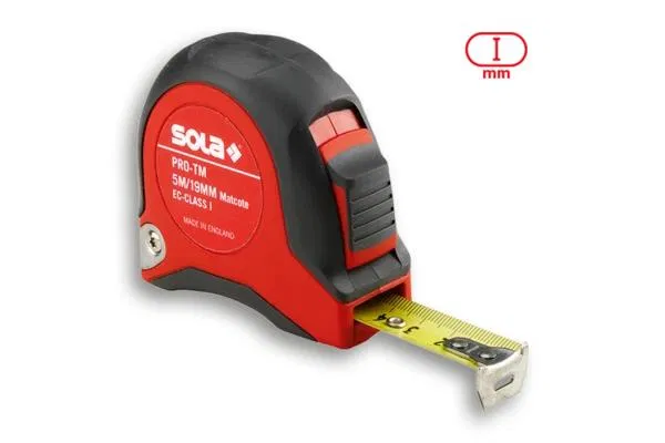 Рулетка PRO-TM 3м I класс точности SOLA 50022001