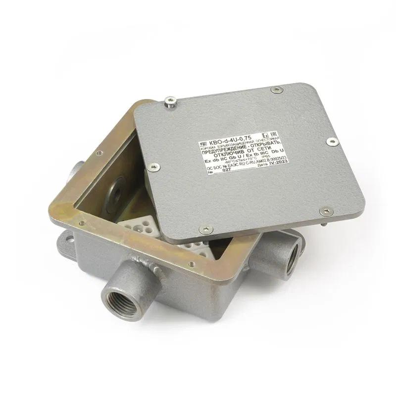Fireproof explosion-proof box 3 entries 2.5-4mm2 steel Spetspribor PR08.13290