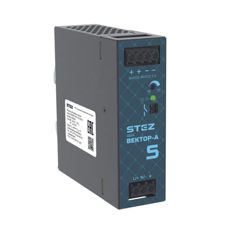 Источник питания ВЕКТОР-А-БП-1AC/48DC/5 СТЭЗ 50100006