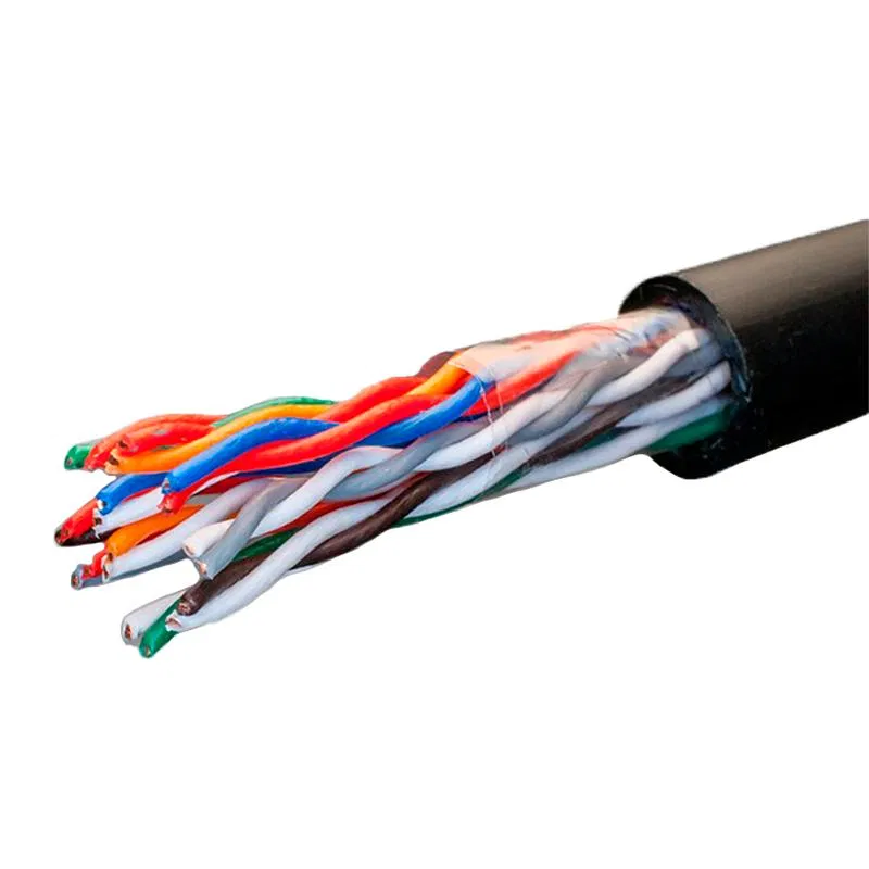 Кабель витая пара UTP кат.5E 10х2хAWG24 solid Cu PE Out Standard (м) SUPRLAN 01-0403-1