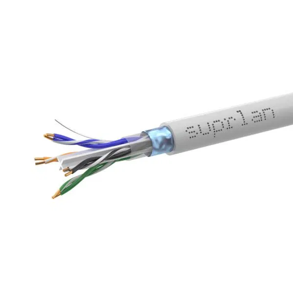 Кабель витая пара F/UTP кат.6A 4х2хAWG23 Cu LSZH нг(А)-HF In. Six 500м (м) SUPRLAN 01-1022-5