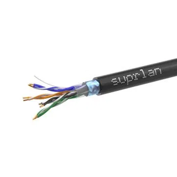 Кабель витая пара F/UTP кат.5E 4х2х0.52 Cu LSZH нг(А)-HF UV In./Out Premium 305м (RUS) (м) SUPRLAN 01-1039-1