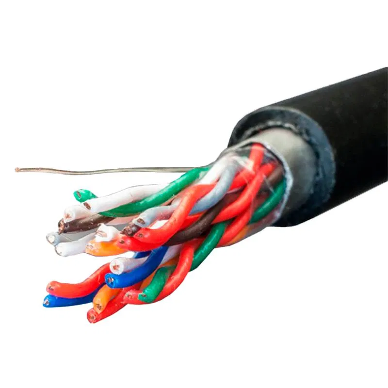 Кабель витая пара FTP кат.5E 10х2хAWG24 solid Cu PE Out Standard (м) SUPRLAN 01-1102-3