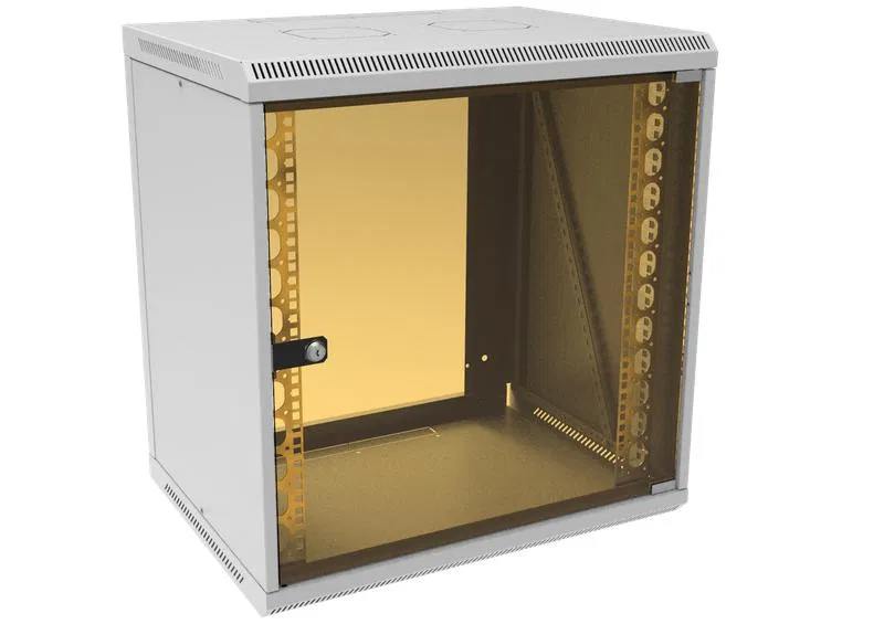 Шкаф настенный телекоммуникационный ТВЛ-12U-600-450-СР SUPRLAN 05-1203