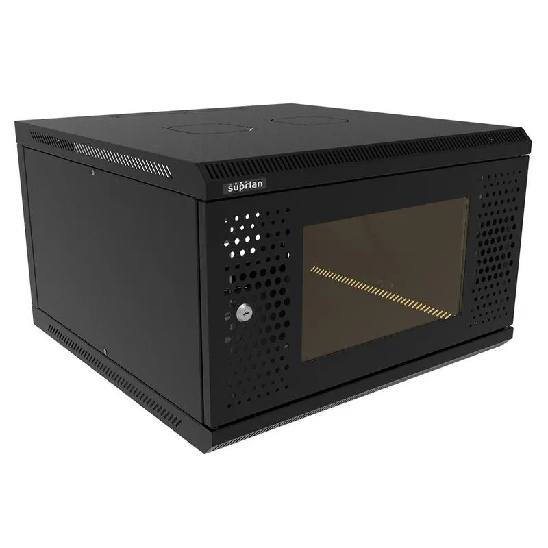 Шкаф телекоммуникационный настенный ТВС-6U-600-600-С+П-9005 SUPRLAN 05-2069-B