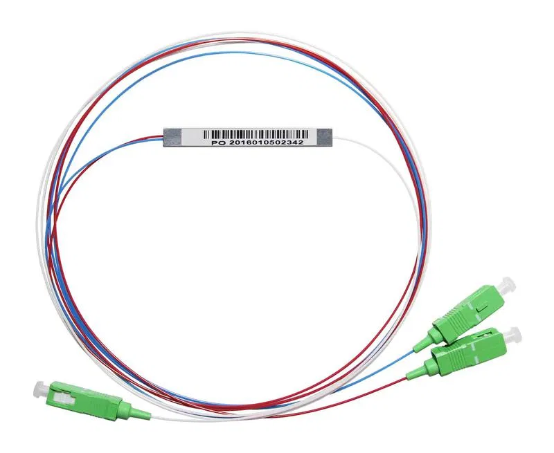 Сплиттер PLС 1х2 0.9мм гильза SC/APC (уп.2шт) SUPRLAN 09-0414-2