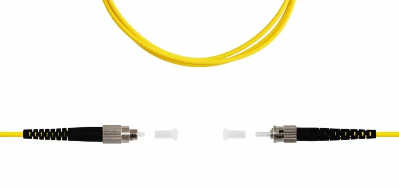 Патч-корд ВО SM(G.652.D) FC/UPC-ST/UPC 3.0мм simplex LSZH 1м SUPRLAN 09-05035