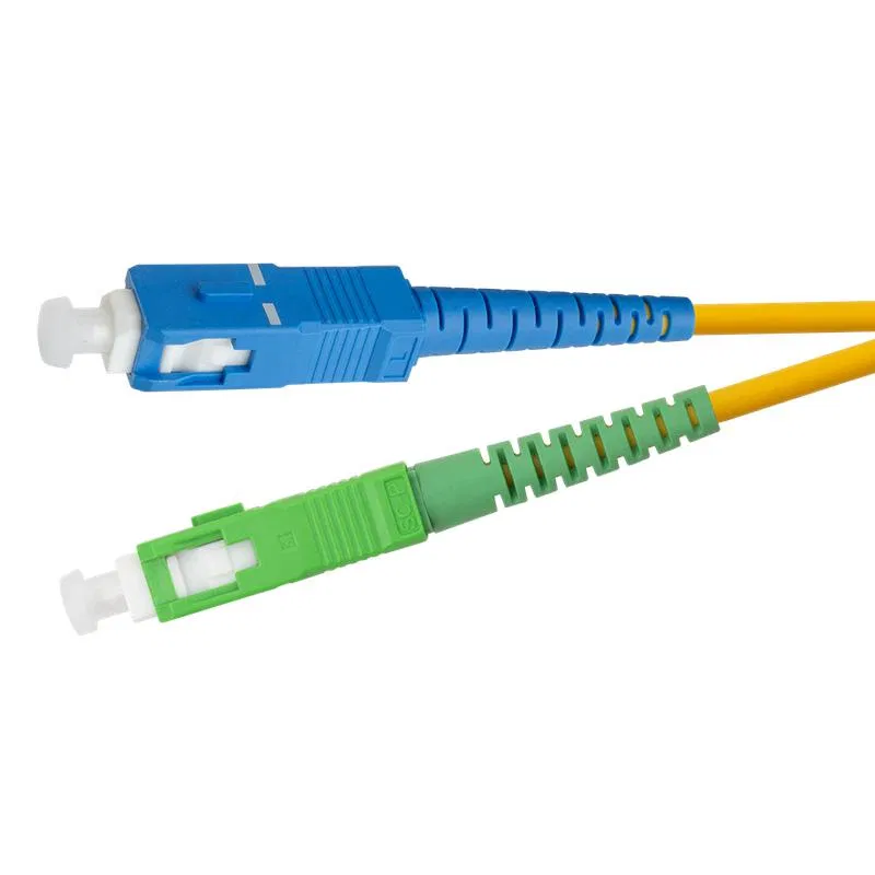 Патч-корд ВО SM(G.652.D) SC/APC-SC/UPC 3.0мм simplex LSZH 3м SUPRLAN 09-05069