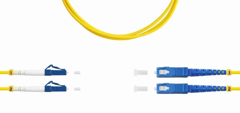 Патч-корд LC/UPC-SC/UPC duplex. 3м SUPRLAN 09-0562