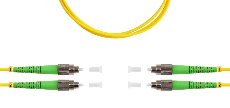 Патч-корд ВО SM(G.652.D) FC/APC-FC/APC 3.0мм duplex LSZH 3м SUPRLAN 09-0604