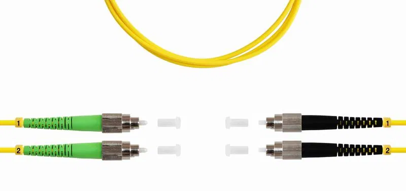 Патч-корд ВО SM(G.652.D) FC/APC-FC/UPC 3.0мм duplex LSZH 1м SUPRLAN 09-0607