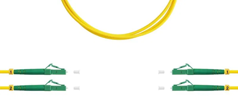 Патч-корд ВО SM(G.652.D) LC/APC-LC/APC 3.0мм duplex LSZH 10м SUPRLAN 09-0636