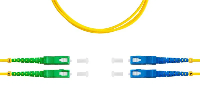 Патч-корд ВО SM(G.652.D) SC/APC-SC/UPC 3.0мм duplex LSZH 5м SUPRLAN 09-0670