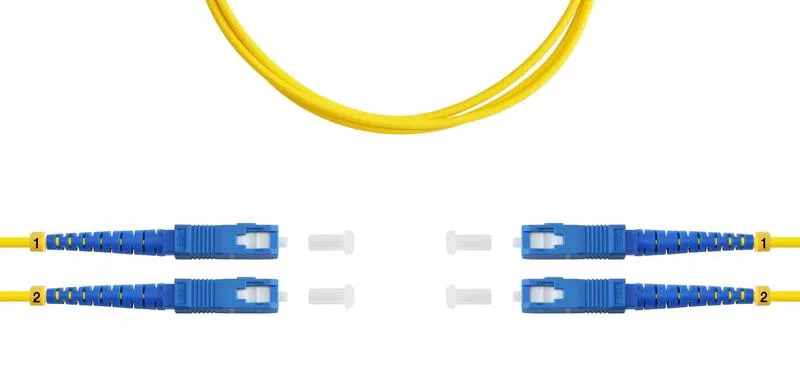 Патч-корд ВО SM(G.652.D) SC/UPC-SC/UPC 3.0мм duplex LSZH 10м SUPRLAN 09-0671