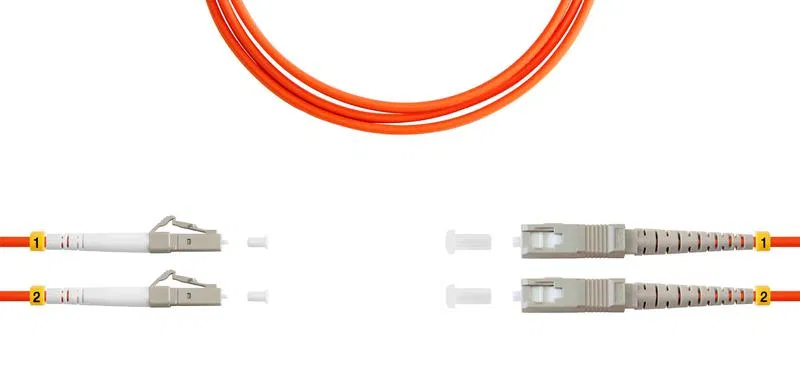 Патч-корд ВО MM(OM2) LC/UPC-SC/UPC 3.0мм duplex LSZH 5м SUPRLAN 09-12024