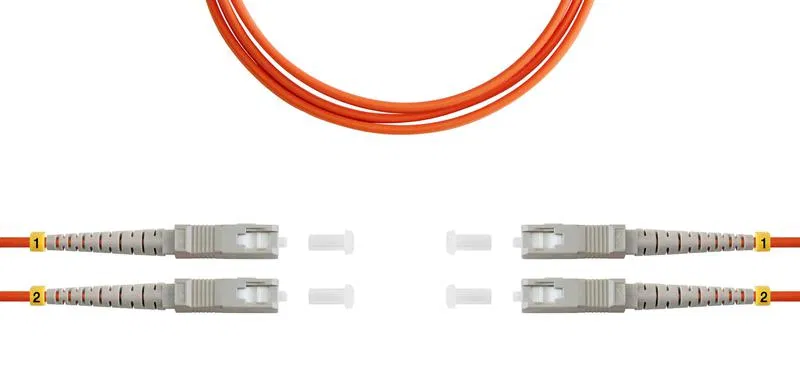 Патч-корд ВО MM(OM2) SC/UPC-SC/UPC 3.0мм duplex LSZH 10м SUPRLAN 09-12025