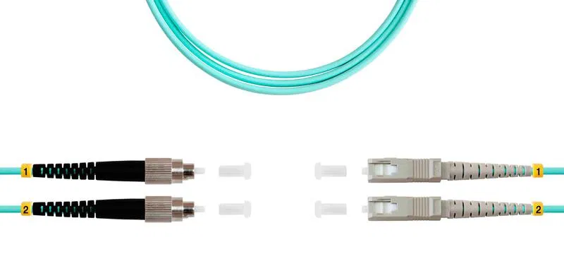 Патч-корд ВО MM(OM3) FC/UPC-SC/UPC 3.0мм duplex LSZH 10м SUPRLAN 09-12040