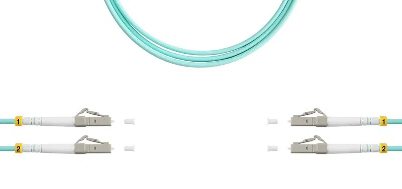 Патч-корд ВО MM(OM3) LC/UPC-LC/UPC 3.0мм duplex LSZH 3м SUPRLAN 09-12048