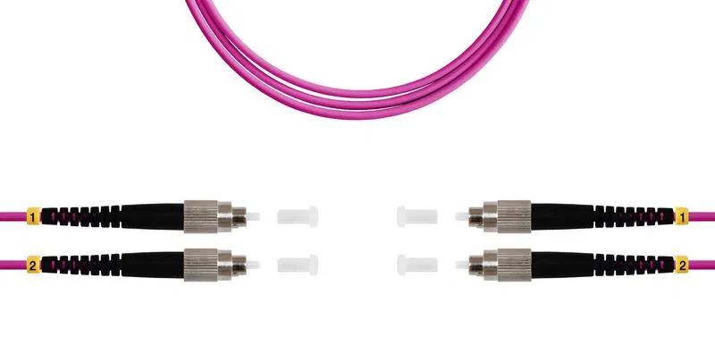 Патч-корд ВО MM(OM4) FC/UPC-FC/UPC 3.0мм duplex LSZH 2м SUPRLAN 09-12062