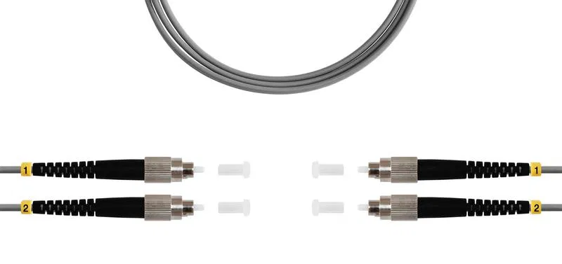 Патч-корд ВО MM(OM1) FC/UPC-FC/UPC 3.0мм duplex LSZH 10м SUPRLAN 09-12090