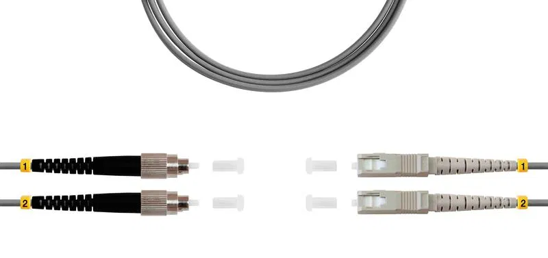 Патч-корд ВО MM(OM1) FC/UPC-SC/UPC 3.0мм duplex LSZH 10м SUPRLAN 09-12100