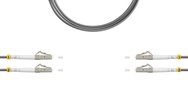 Патч-корд ВО MM(OM1) LC/UPC-LC/UPC 3.0мм duplex LSZH 10м SUPRLAN 09-12105