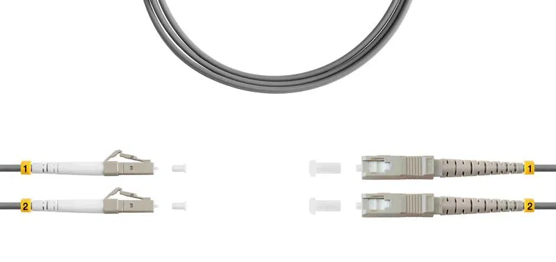 Патч-корд ВО MM(OM1) LC/UPC-SC/UPC 3.0мм duplex LSZH 3м SUPRLAN 09-12113