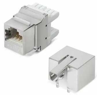 Заделка инструментальная Keystone Jack 8P8C (RJ-45) FTP Cat.5e 180град. SUPRLAN 10-0322