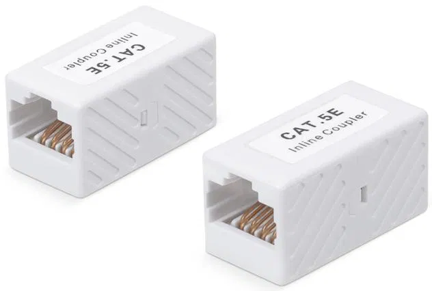 Соединитель проходной 8P8C (RJ-45) UTP кат.5Е mini PCB Gigabit SUPRLAN 10-0330