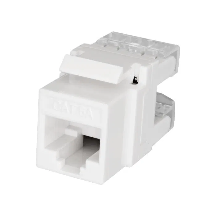 Заделка инструментальная Keystone Jack 8P8C (RJ-45) UTP Cat.6A 180град. SUPRLAN 10-0338