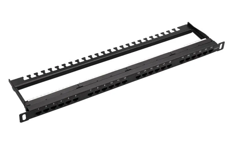 Патч-панель высокой плотности 19дюйм 48хRJ-45 UTP 6 1U SUPRLAN 10-0430