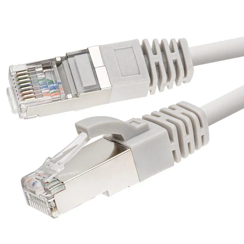 Патч-корд SUPRLAN FTP 5e 4х2 26AWG (7х0.16мм) Cu LSZH 0.15м сер. SUPRLAN 10-0713