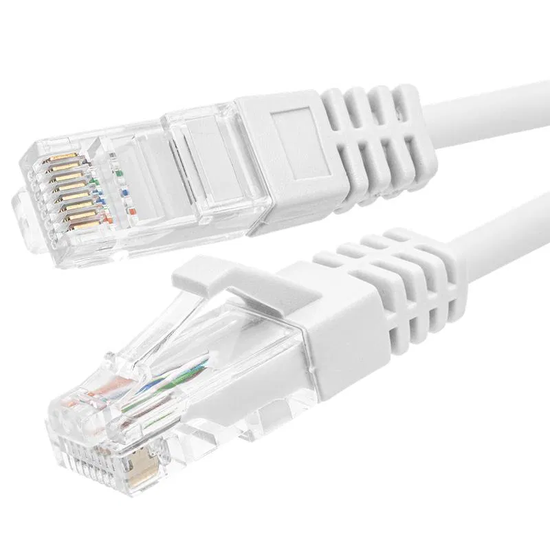 Патч-корд U/UTP 5e 4х2 28AWG (7х0.12mm) Cu LSZH бел. 3м SUPRLAN 10-0993