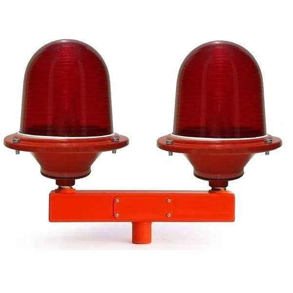 ZOM-A dual signal light device complete with LED lamp Perm 12-85V AC/DC red. Light guide ZG.022.01