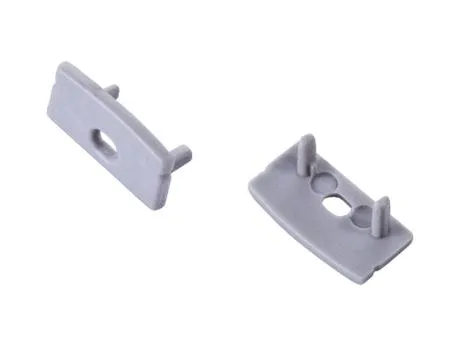PROFILE S01 end caps with hole (set of 2 pcs) 2398000250 Световые Технологии