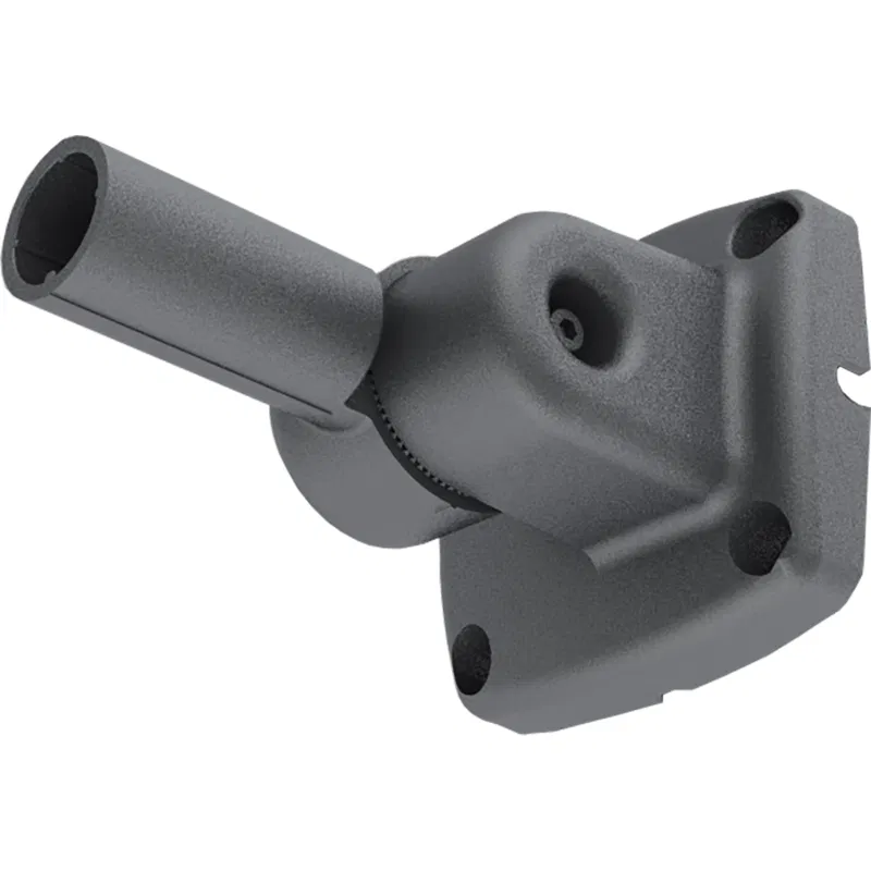 Swivel wall bracket 48-60mm RAL9006 2730000260 Svetovye Tekhnologii