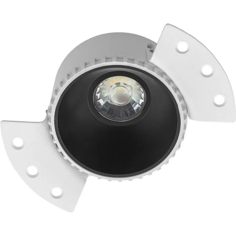 Рамка круглая TRIMLESS UGR/R бел./черн. СТ 2902000070 Световые технологии