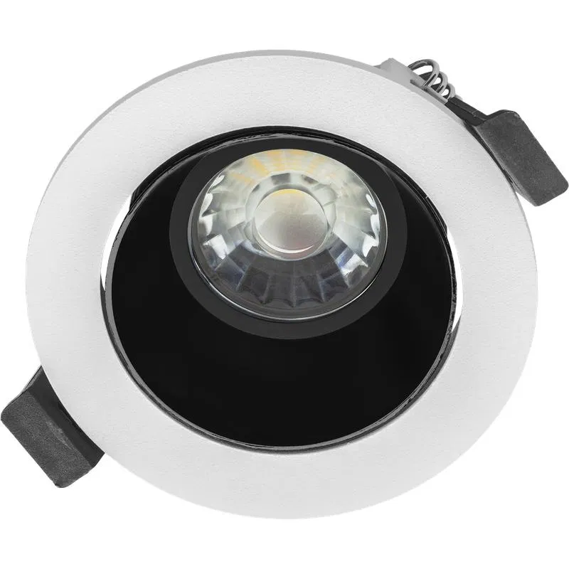 Рамка круглая ADJUSTABLE UGR/R бел./черн. СТ 2902000130 Световые технологии