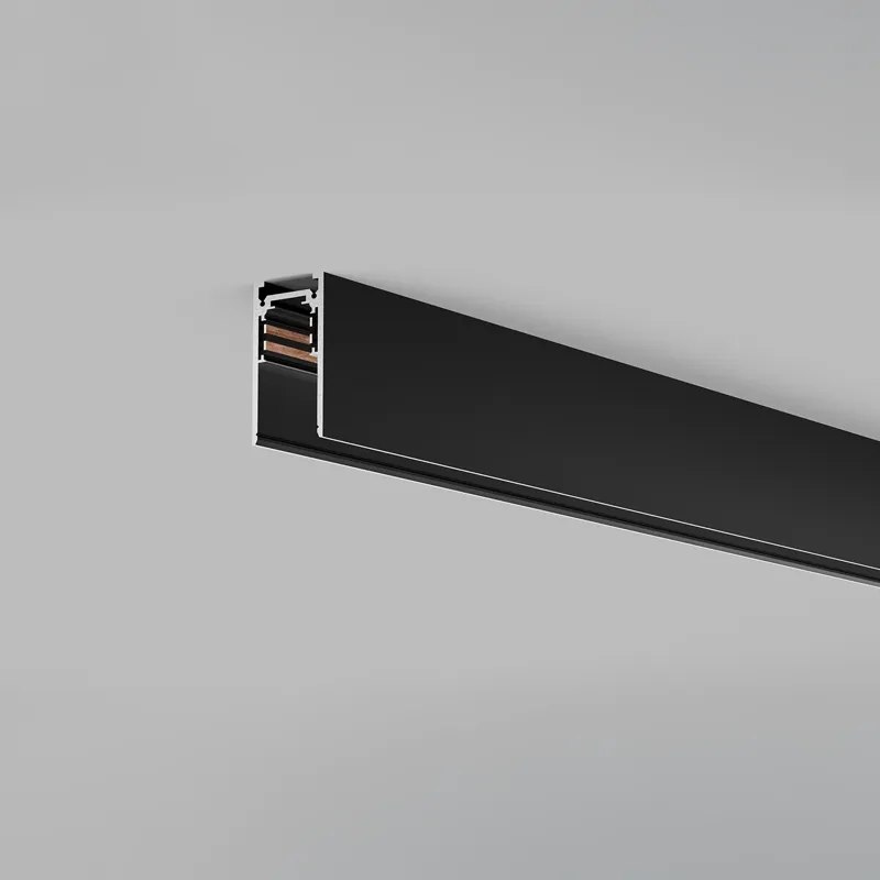 Светильник MGN TRACK/S (2000) BK with caps and cover СТ 2909005010 Световые технологии