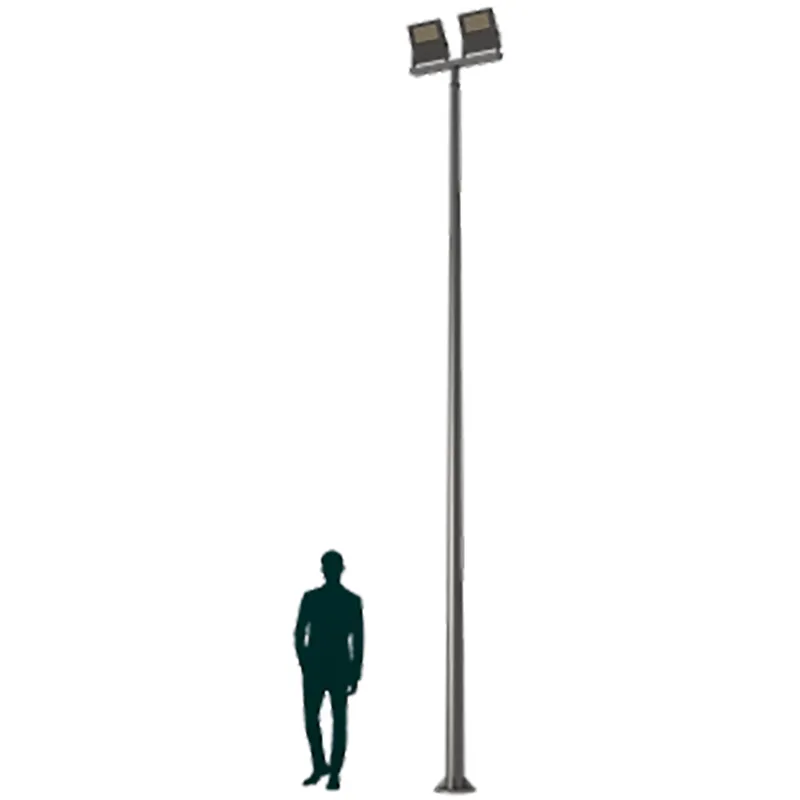 Светильник LEADER LED 2x100 D75 4000K K-POLE 7M D136 RAL9005 СТ 4350000070 Световые технологии
