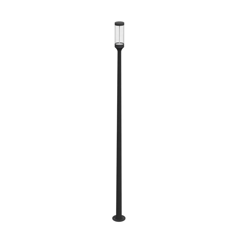 COLOSS TOP LED 30W RW 830 RAL9005 POLE 4M SET (в комплекте ЗДФ) 4798000170 Световые Технологии