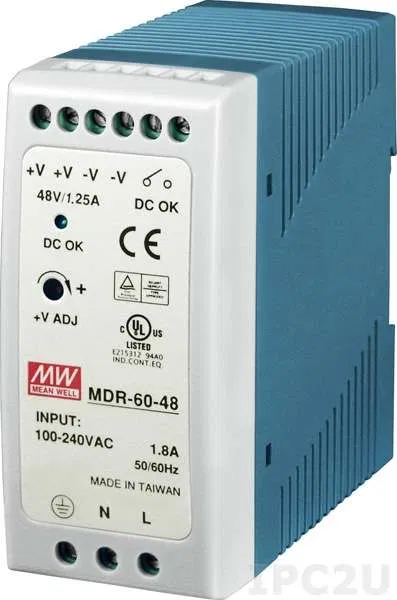 电源 60W-48V MDR-60-48