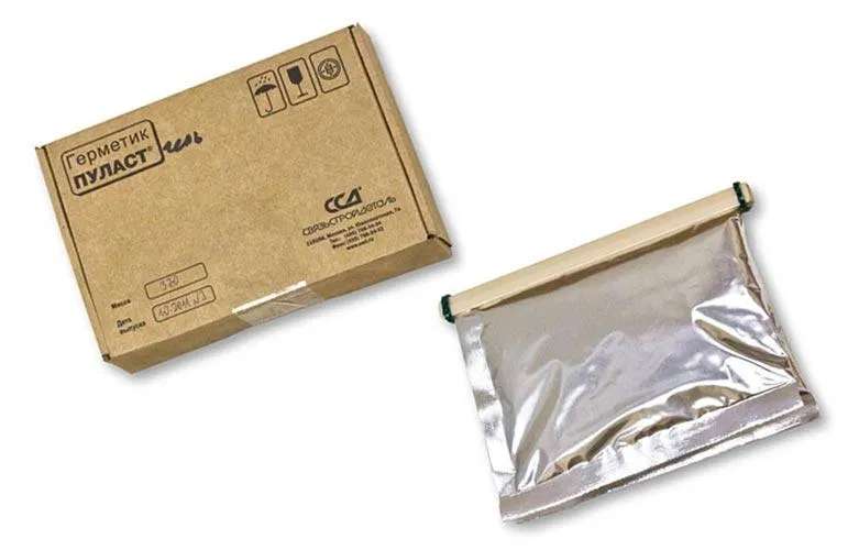 Гель герметизирующий "Пуласт" в фольгированной упак. 90г ССД 120804-00095 Связьстройдеталь