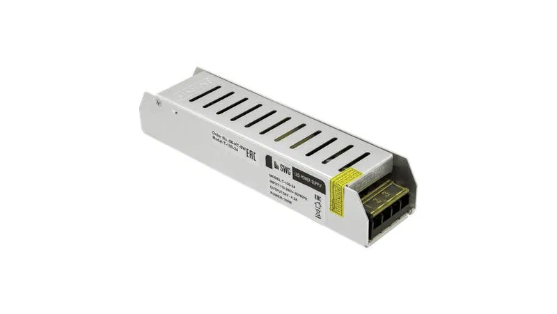 Блок питания компактный (узкий) 100Вт 24В SWG Standard 00-00000300