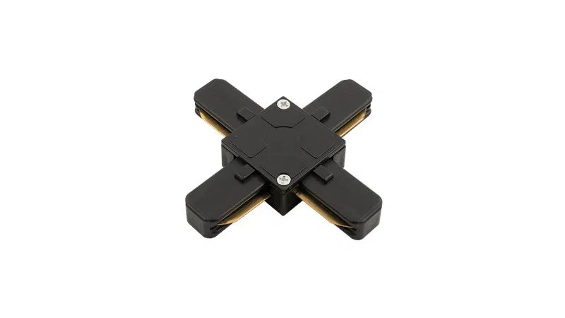 Коннектор "X" для однофазных трековых систем черн. SWG Standard 00-00002032