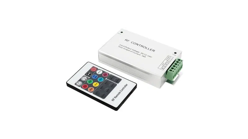 Контроллер LED RF-RGB-20-18A RGB 18А 12-24В 20 кнопок SWG Standard 09-00900230
